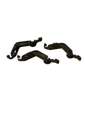 KitchenAid Dishwasher KDTM704ESS 3 Replacement Tine Pivot Clips Gray WPW10082853